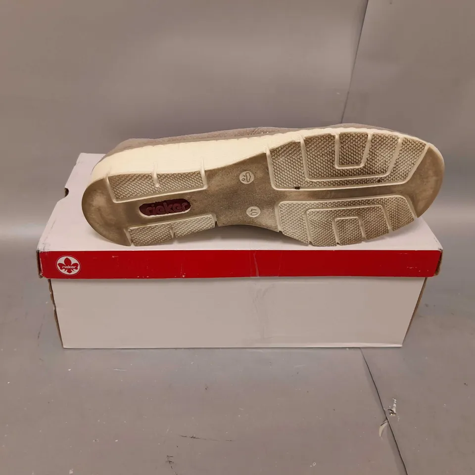 BOXED RIEKER WEDGE SLIP ON SHOES SIZE 6.5
