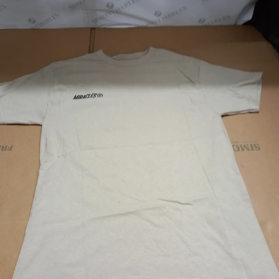 MIRACLES NATURAL T-SHIRT - M