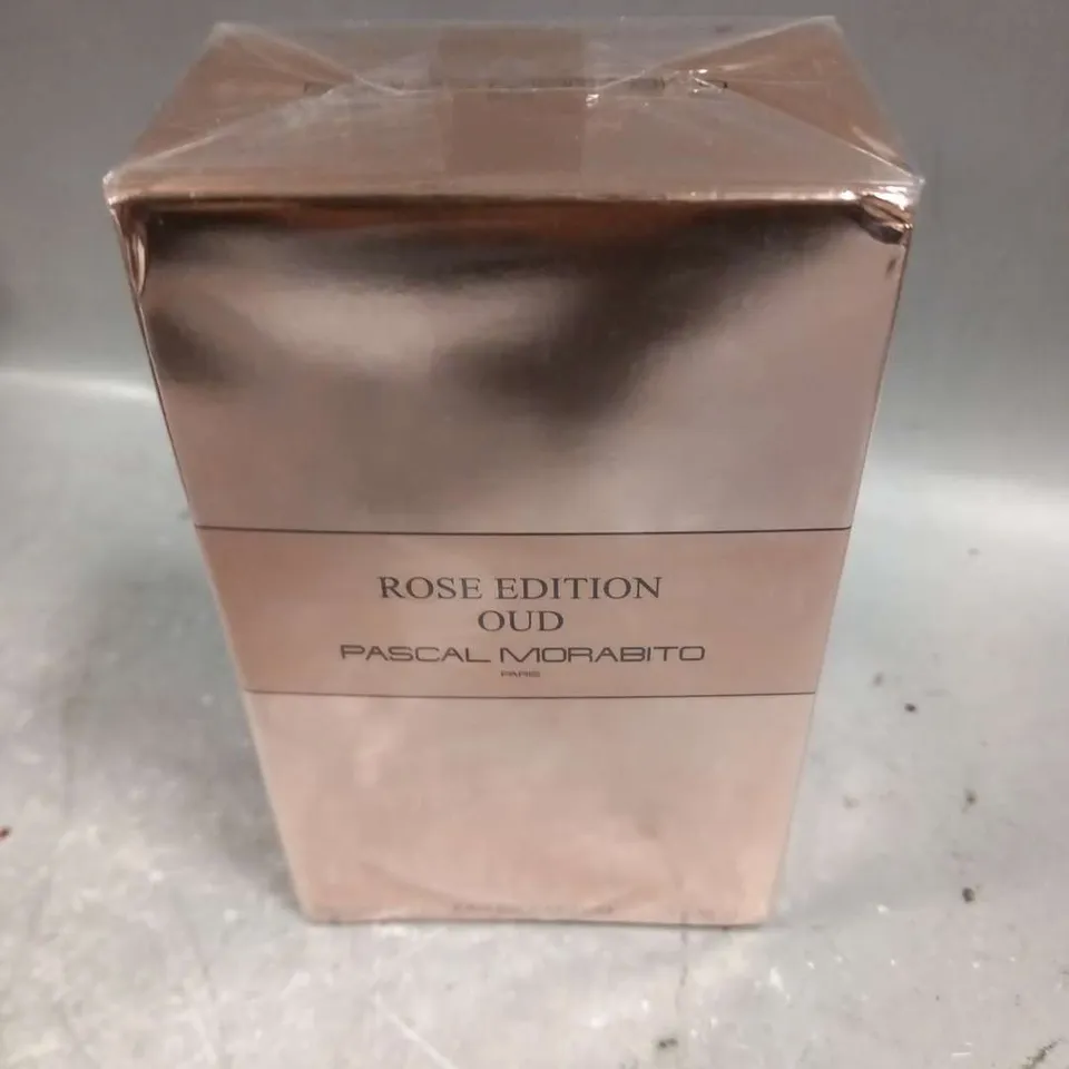 BOXED AND SEALED PASCAL MORABITO ROSE EDITION OUD EAU DE PARFUM 100ML