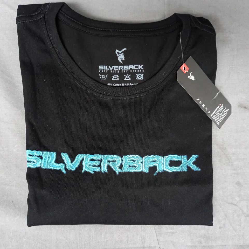 SILVERBACK FURY T-SHIRT IN BLACK SIZE 2XL