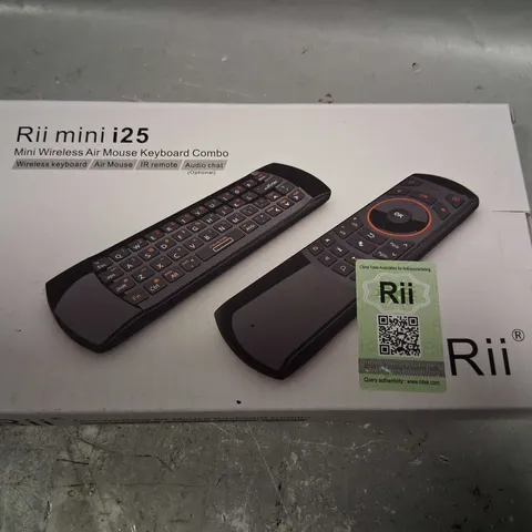 APPROXIMATELY 20 RII MINI I25 MINI WIRELESS AIR MOUSE KEYBOARD COMBO