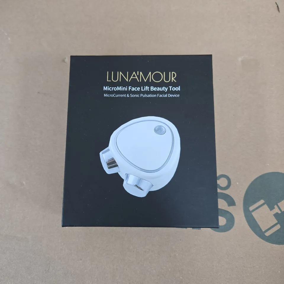 LUNAMOUR MICROMINI FACE LIFT BEAUTY TOOL – MICROCURRENT & SONIC PULSATION FACIAL DEVICE