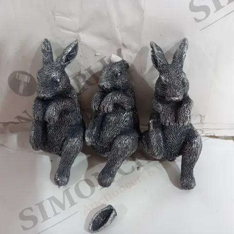 BOXED ALISON AT HOME ANIMAL PLANTER ACCESSORIES SET OF 3