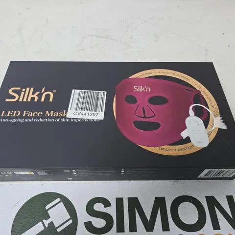 SILK'N LED FACE MASK – PINK