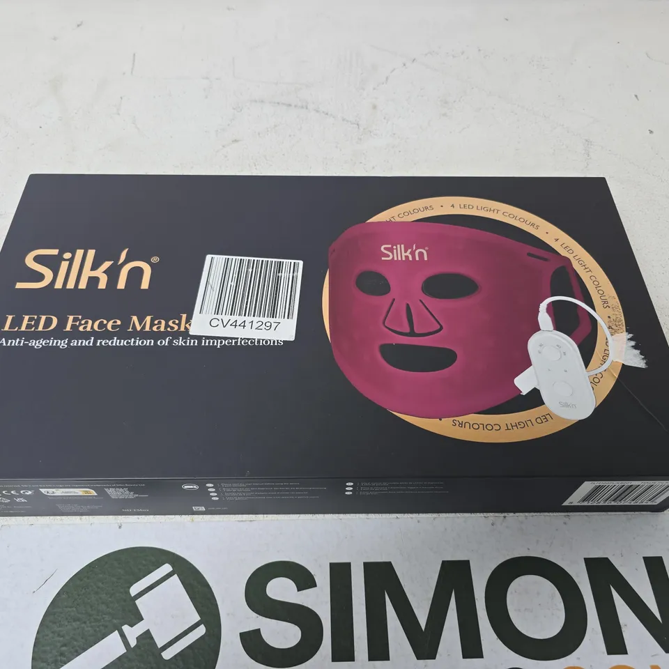 SILK'N LED FACE MASK – PINK