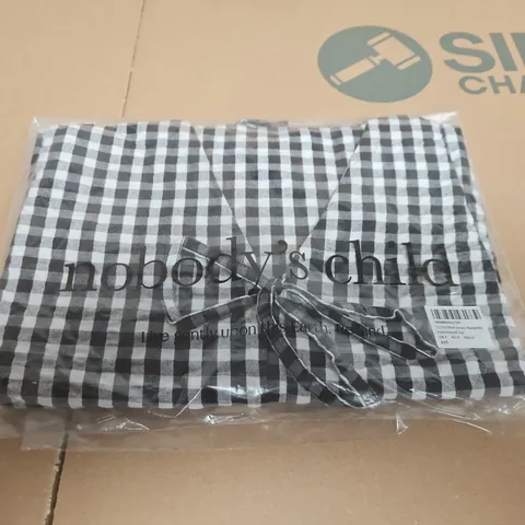 BAGGED NOBODYS CHILD JERSEY TEE - SIZE S