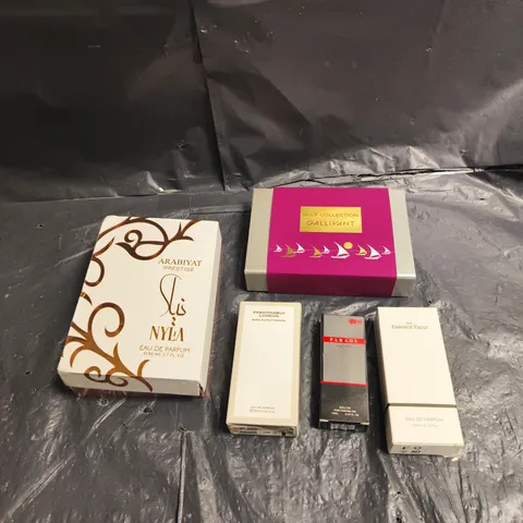 APPROXIMATELY 8 ASSORTED BOXED FRAGRANCES TO INCLUDE - THE ESSENCE VAULT, GULF COLLECTION, ARABIYAT PRESTIGE, ETC.