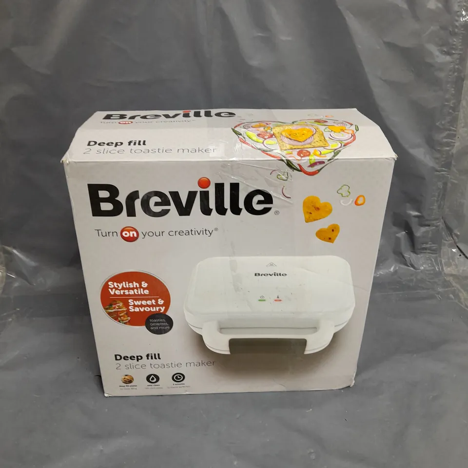 BREVILLE DEEP FILL 2 SLICE TOASTIE MAKER 