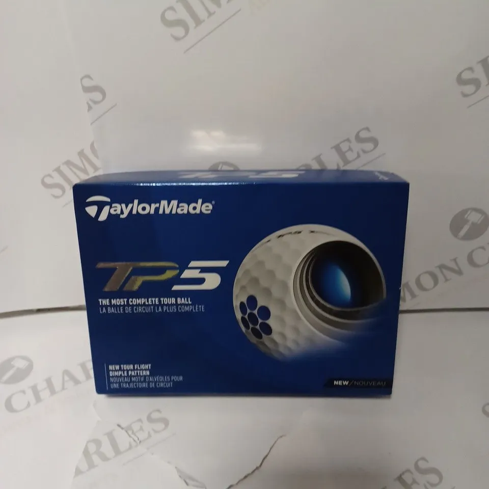 BOXED TAYLOR MADE TP5 COMPLETE TOUR GOLF BALL SET 