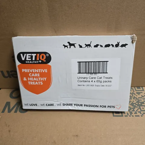 VETIQ HEALTHY+ 4 X 65G PACKS URINARY CARE CAT TREATS