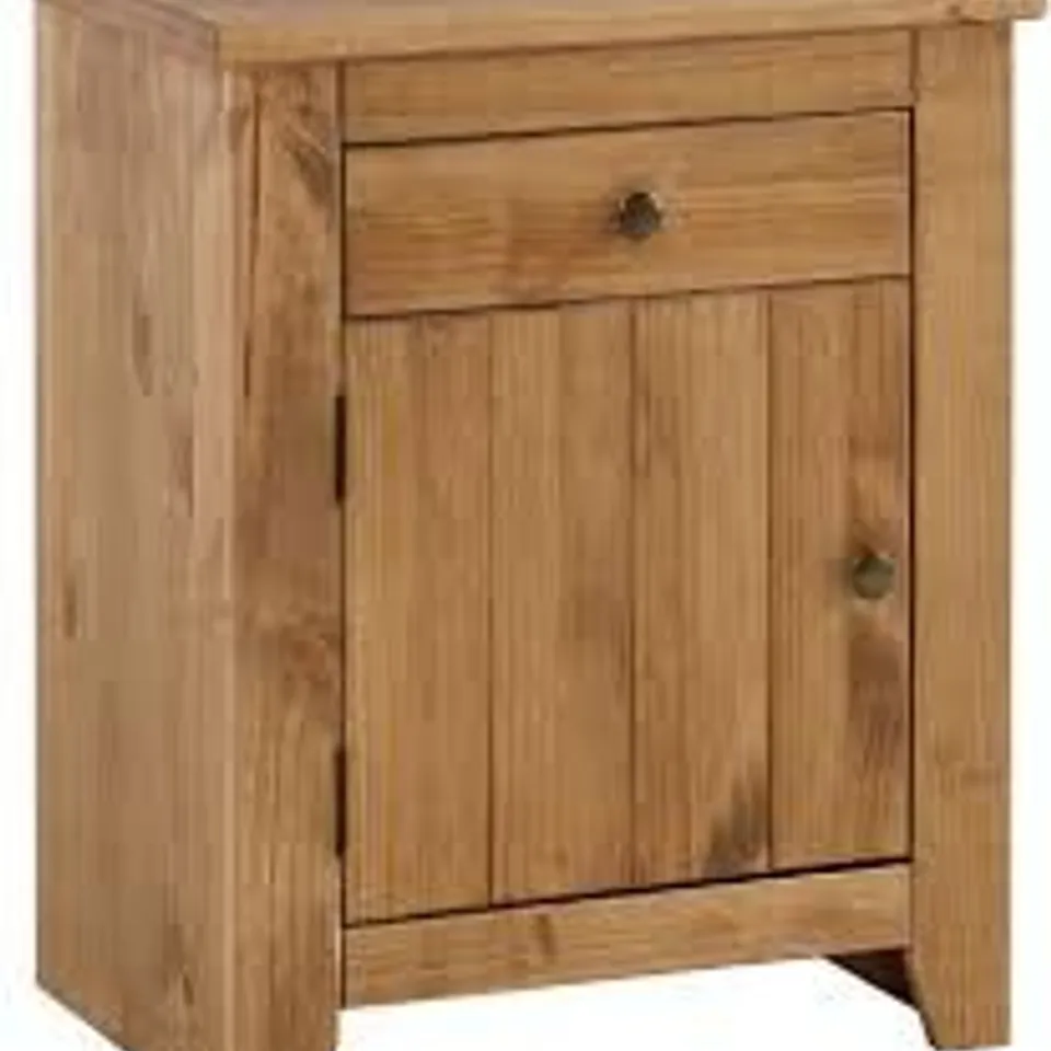 BOXED LPD HOME HAVANA BEDSIDE TABLE - PINE - HAVCAB (1 BOX)