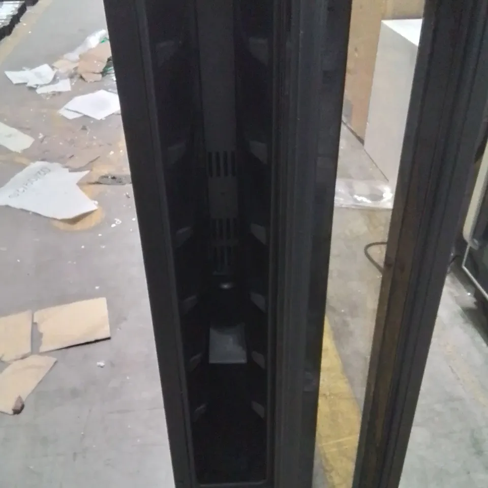 ELECTRIQ 7 BOTTLE FREESTANDING UNDER COUNTER WINE COOLER - BLACK