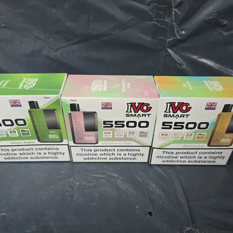 APPROXIMATELY 10 ASSORTED IVG E-CIGARETTE MULTIPACKS
