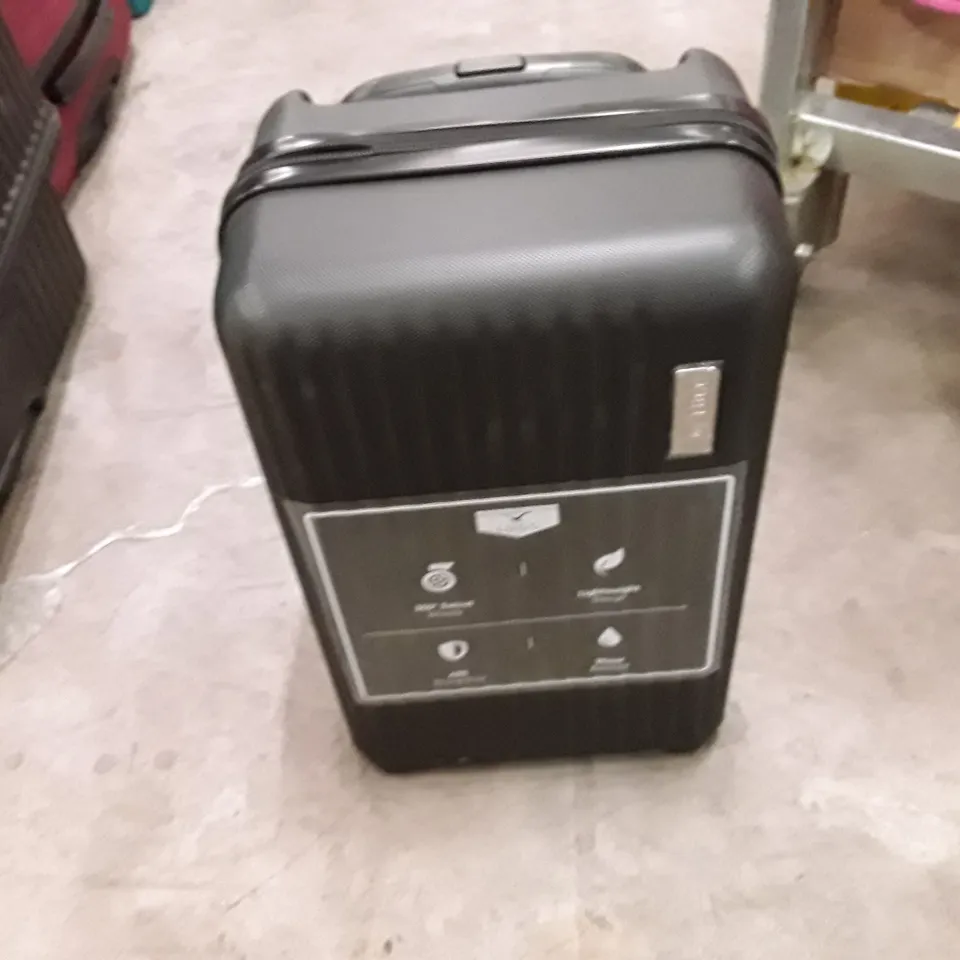 UNBOXED KEPLIN LUGG SMALL SIZE TRAVEL LUGGAGE WITH WHEELS BLACK COLOUR