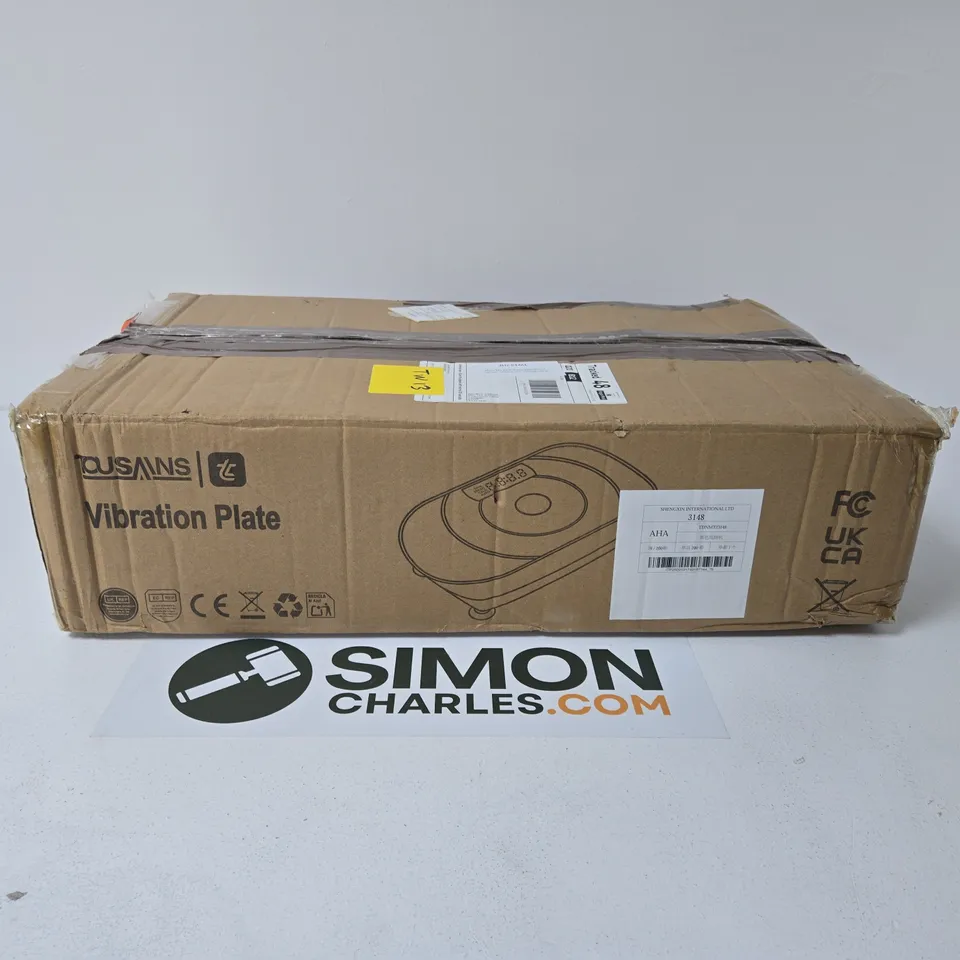 VIBRATION PLATE EXERCISE MACHINE – BOXED