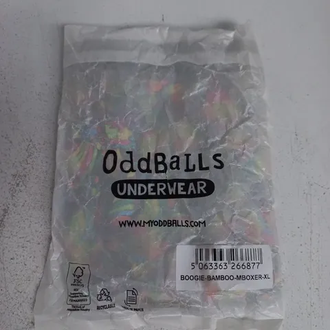 ODDBALLS UNDERWEAR BOOGIE BAMBOO BOXER SHORTS β XL