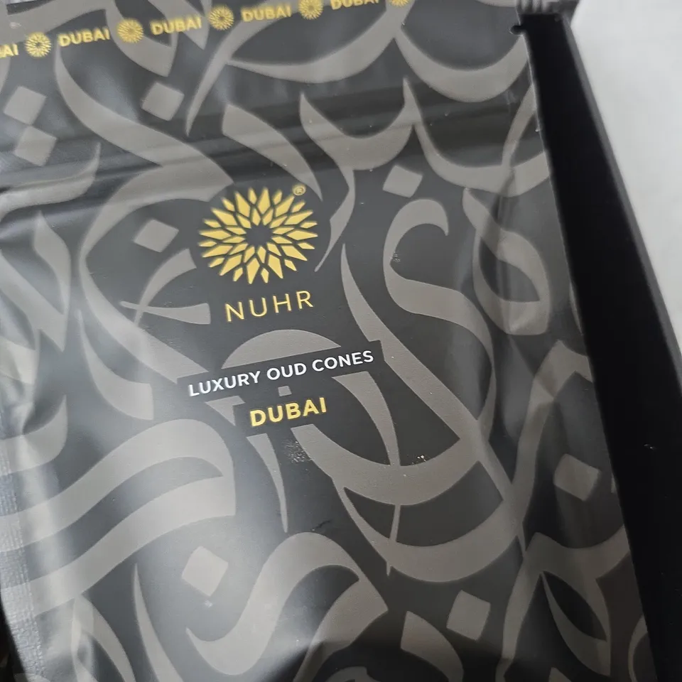 NUHR LUXURY OUD CONES – DUBAI, BOXED