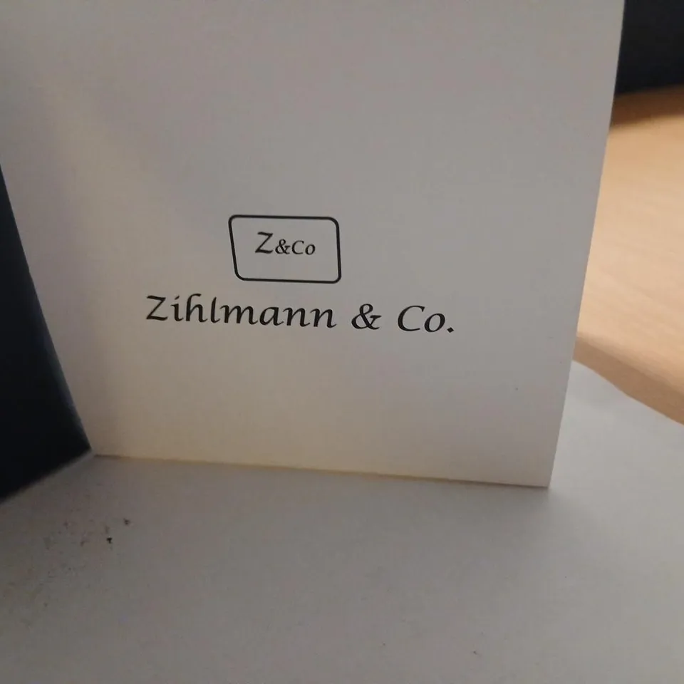 ZIHLMANN & CO. WRISTWATCH – ORANGE DIAL, SILICONE STRAP