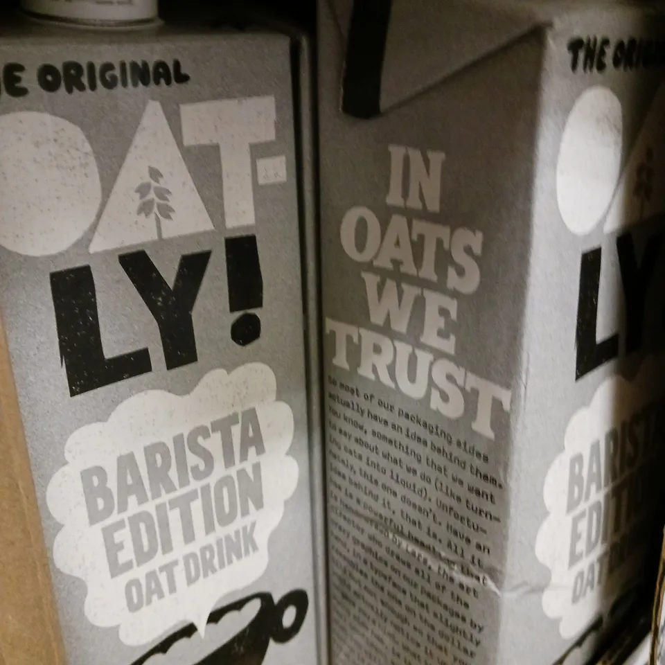 BOX OF 6 OATLY OAT DRINK BARISTA EDITION 