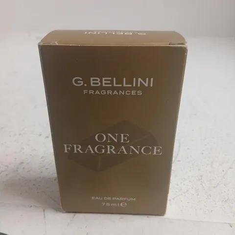BOXED G. BELLINI ONE FRAGRANCE EAU DE PARFUM 75ML
