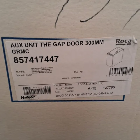 BRAND NEW BOXED ROCA AUX UNIT THE GAP DOOR 300MM