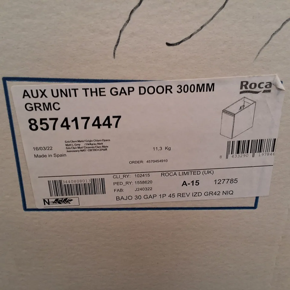 BRAND NEW BOXED ROCA AUX UNIT THE GAP DOOR 300MM