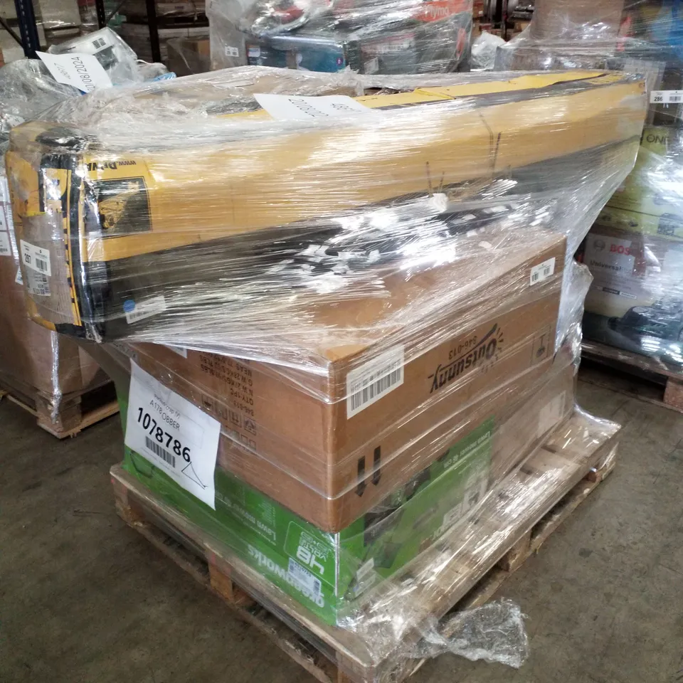 PALLET OF APPROXIMATELY 6 UNPROCESSED RAW RETURN HOUSEHOLD AND ELECTRICAL GOODS TO INCLUDE;