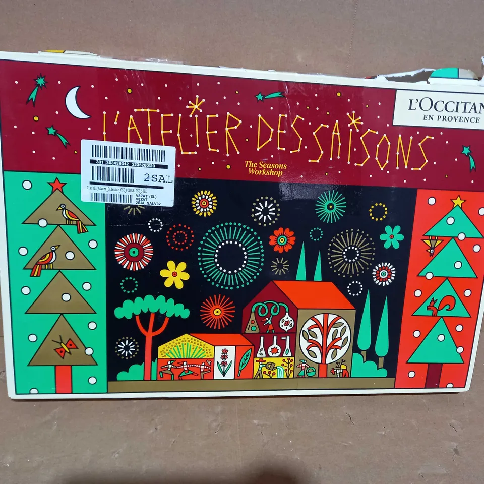 L'OCCITANE CLASSIC ADVENT CALENDER RRP £55