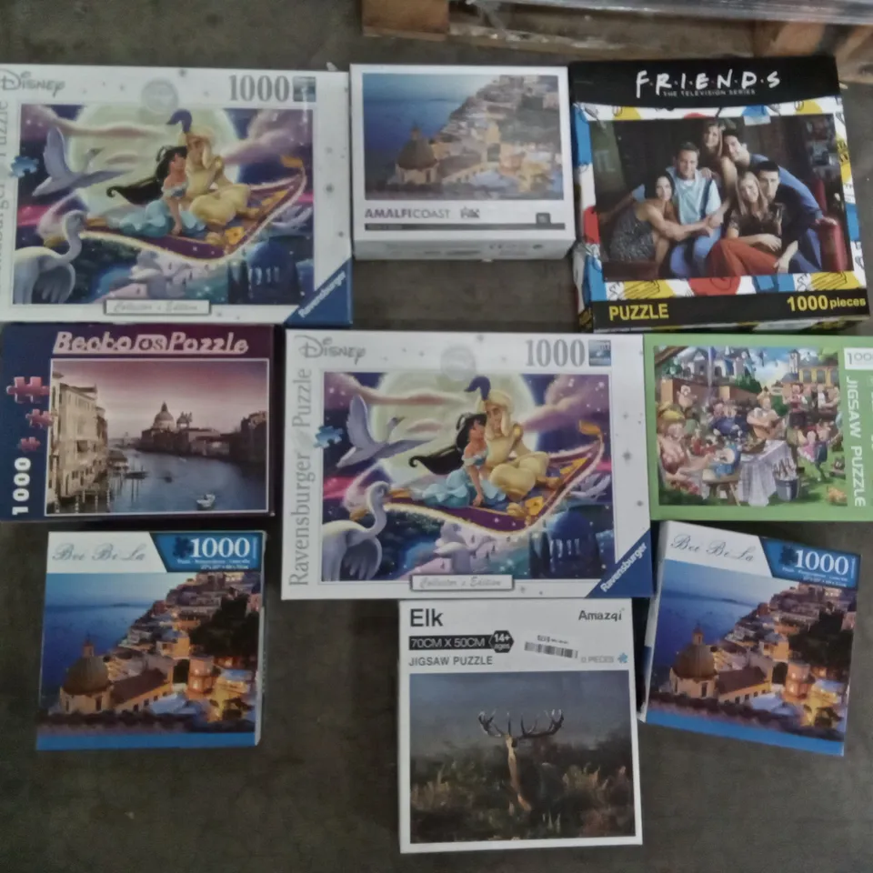 PALLET OF ASSORTED PUZZLES