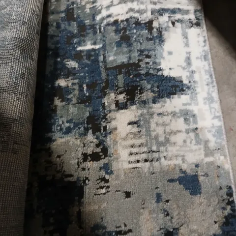 COSEY NAVY/GREY RUG 140CM X 200CM