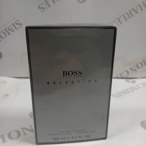 BOXED AND SEALED HUGO BOSS SELECTION EAU DE TOILETTE 100ML