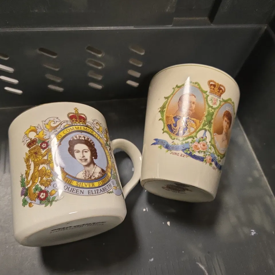 7 ASSORTED HANDRAWN MUGS - COLLECTION