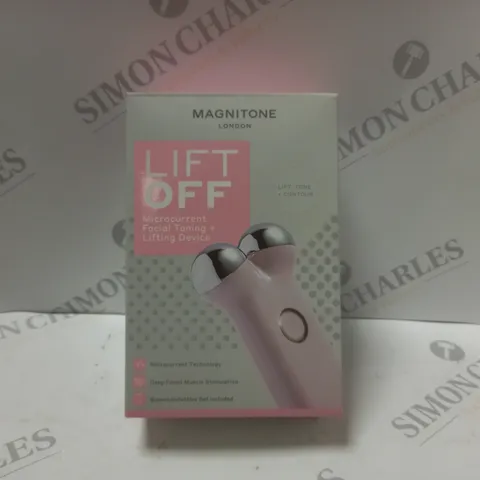 MAGNITONE LIFTOFF MICROCURRENT FACIAL LIFTING AND TONING DEVICE