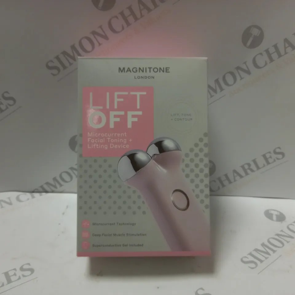 MAGNITONE LIFTOFF MICROCURRENT FACIAL LIFTING AND TONING DEVICE 