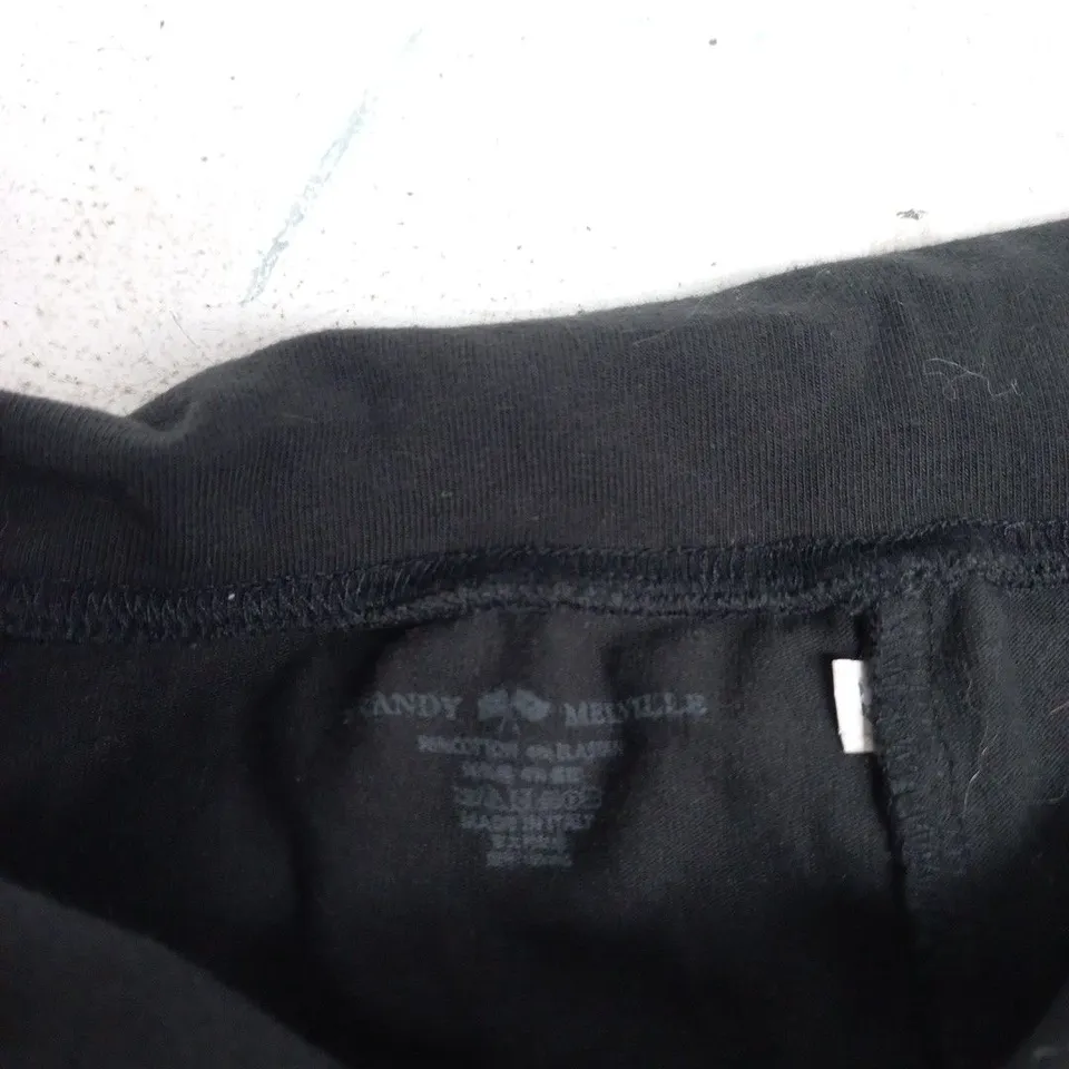 BRANDY MELVILLE BLACK TROUSERS (UK SIZE NOT VISIBLE) – SINGLE PAIR