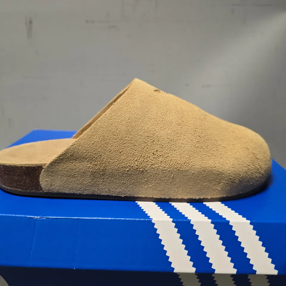 BOXED ADIDAS ADIMULE SLIP ON CLOGS  - UK 8 
