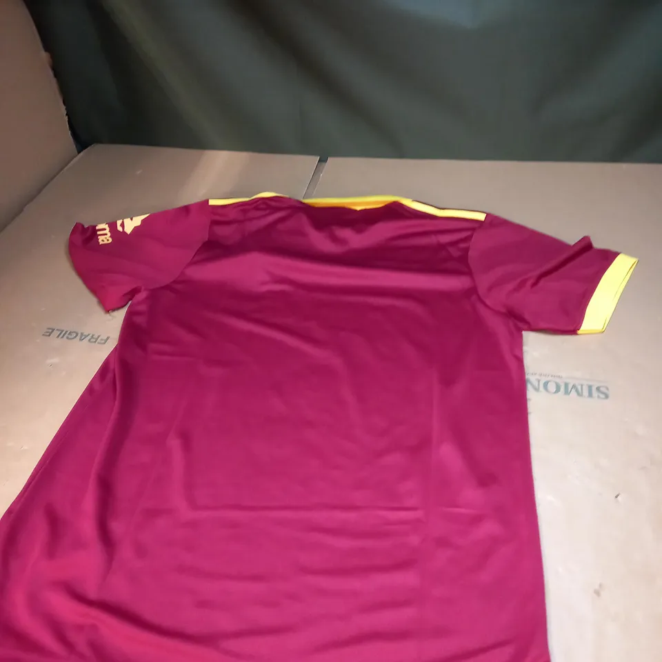 AS ROMA FOOTBALL CLUB RETRO SHIRT SIZE XL