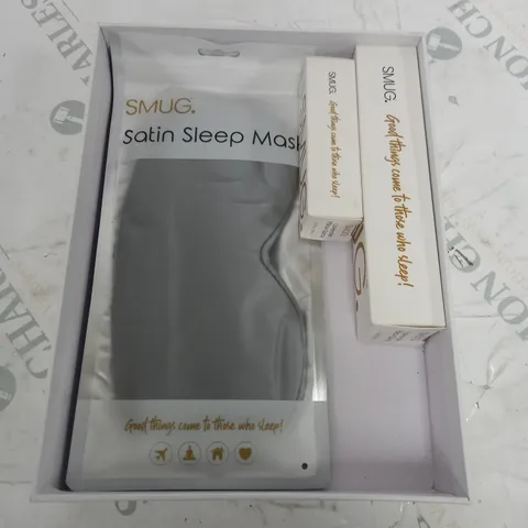 SMUG LAVENDER PILLOW SPRAY WITH EYE MASK
