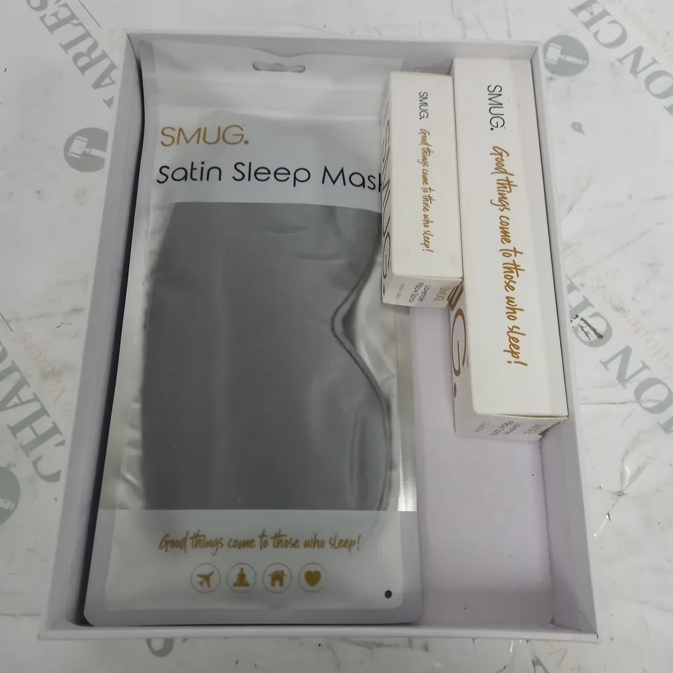 SMUG LAVENDER PILLOW SPRAY WITH EYE MASK