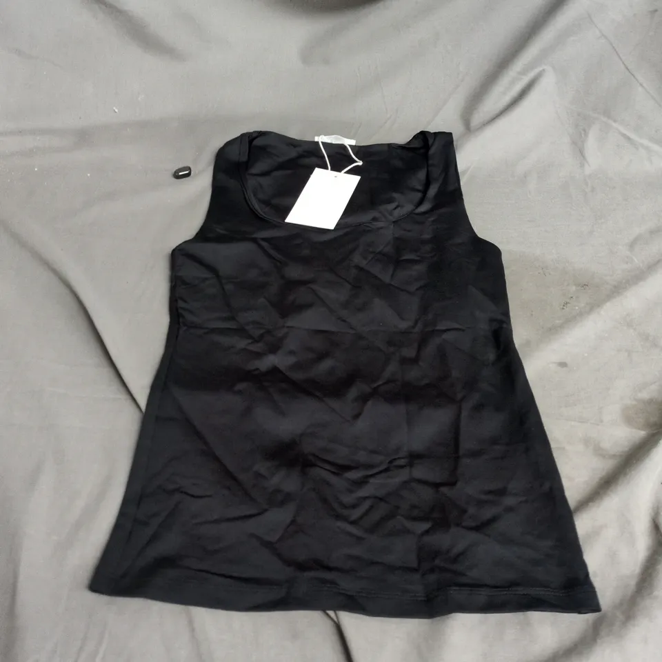 ZARA WOMEN’S BLACK SLEEVELESS TOP – SIZE S (EU/US S)