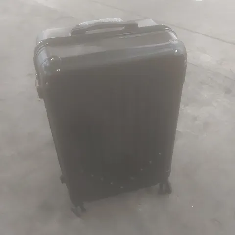 BOXED SUITCASE - BLACK