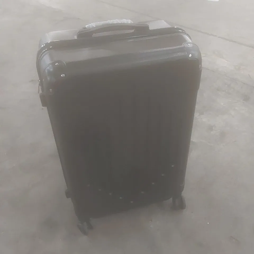BOXED SUITCASE - BLACK