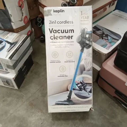 KEPLIN 2 IN 1 CORDLESS VACUUM CLEANER 