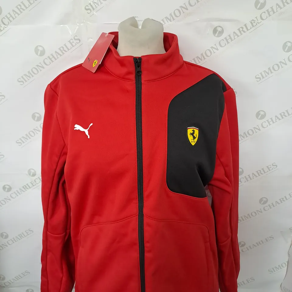 PUMA FERRARI SOFTSHELL JACKET SIZE M