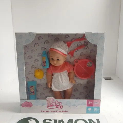My Baby Pamper and Play Baby Doll in Box