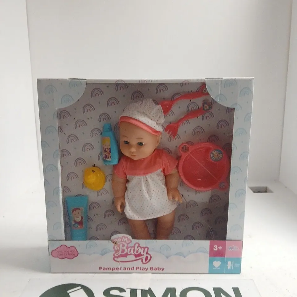 My Baby Pamper and Play Baby Doll in Box