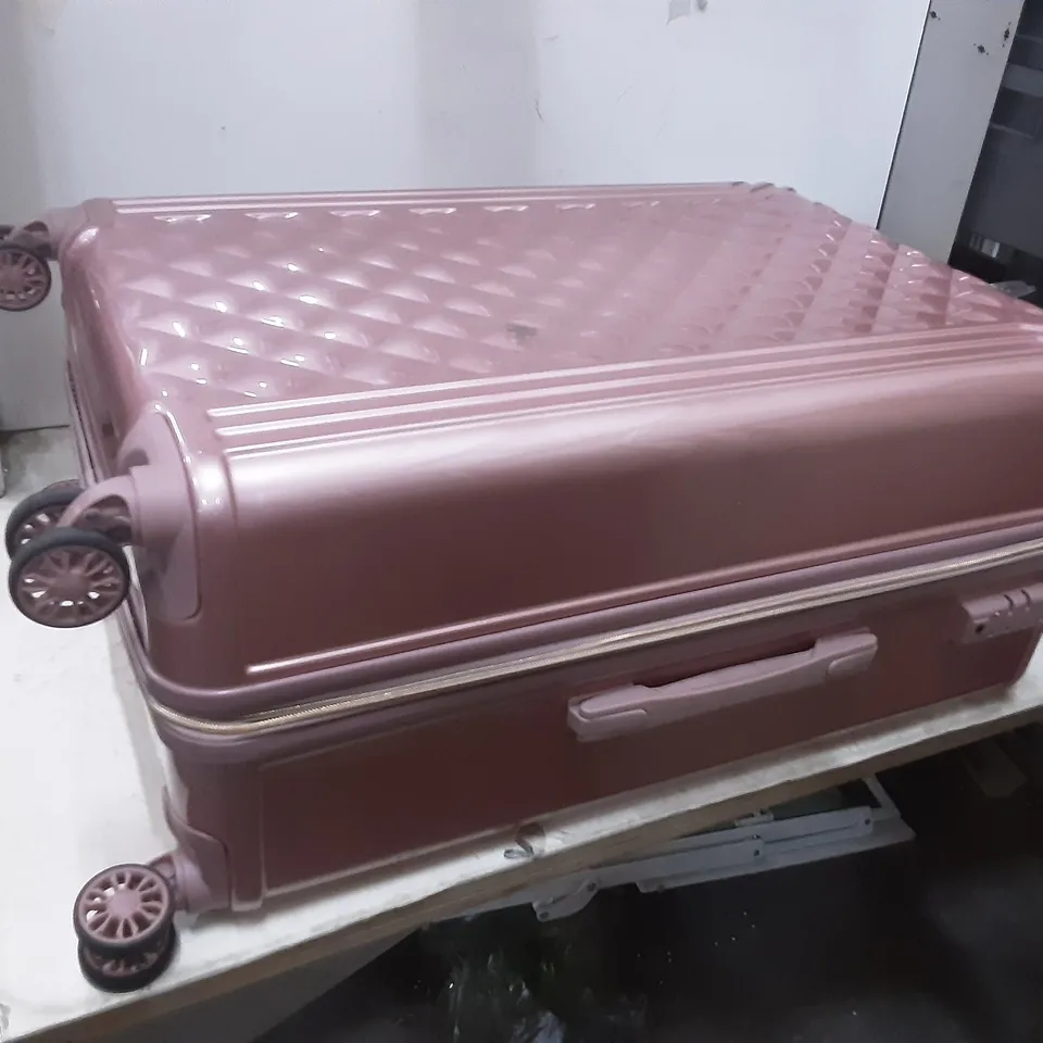 TRIFORCE ROSE GOLD SUITCASE SET LARGE AND SMALL 