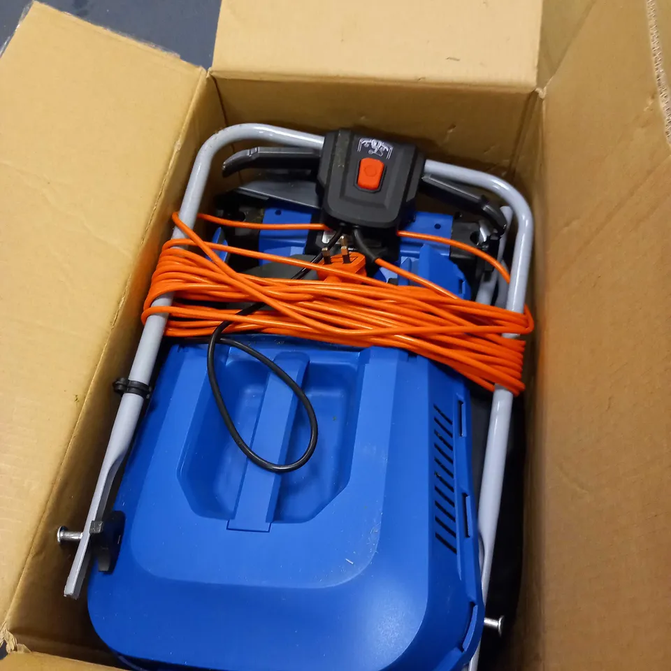 HYUNDAI 33CM ELECTRIC LAWNMOWER, 330MM CUTTING WIDTH