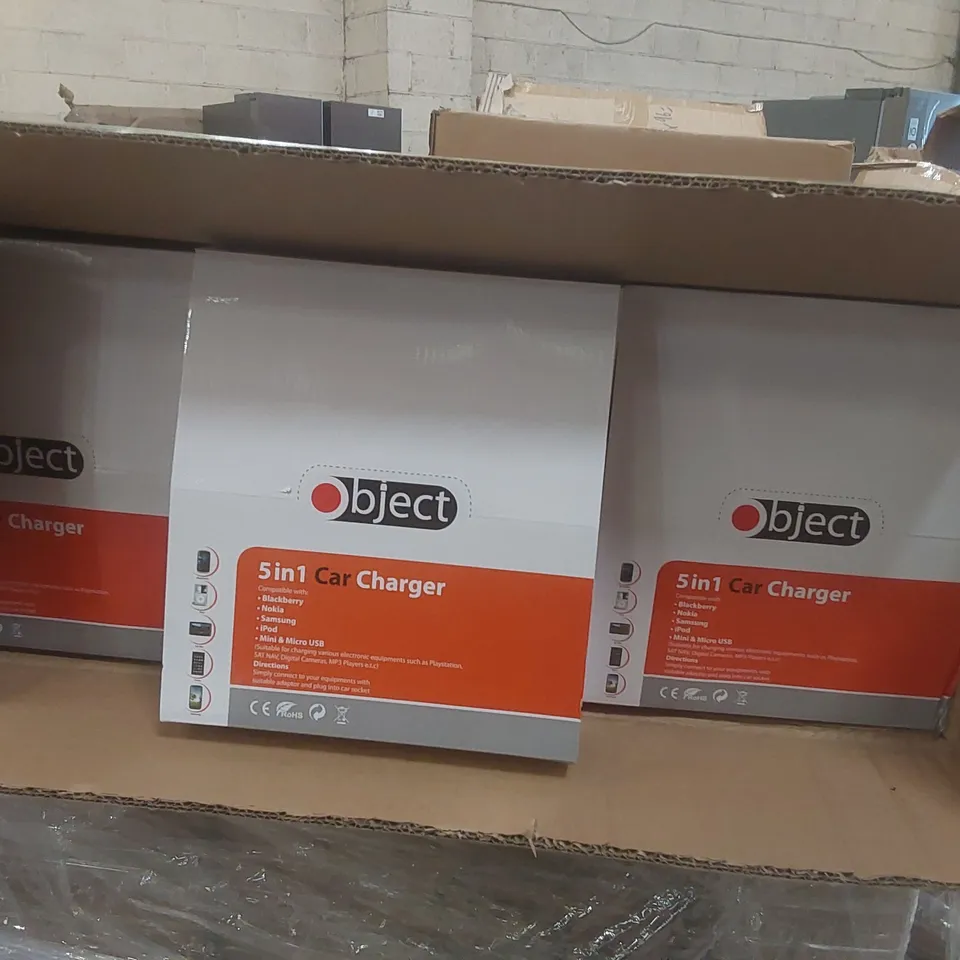 PALLET CONTAINING APPROXIMATELY 1600x 5-IN-1 CAR CHARGERS, 170x MICRO USB CABLES