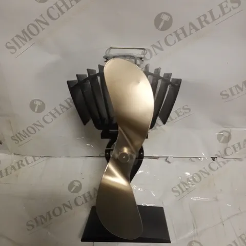 ECOFAN 812AMKBX HEAT POWERED WOOD STOVE FAN, NICKEL, BILINGUAL